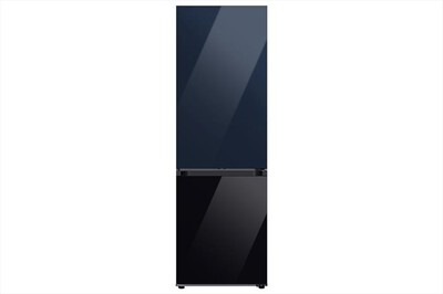 SAMSUNG - Frigorifero combinato F-RB34D154122 BESPOKE-Glam Navy-Clean Black