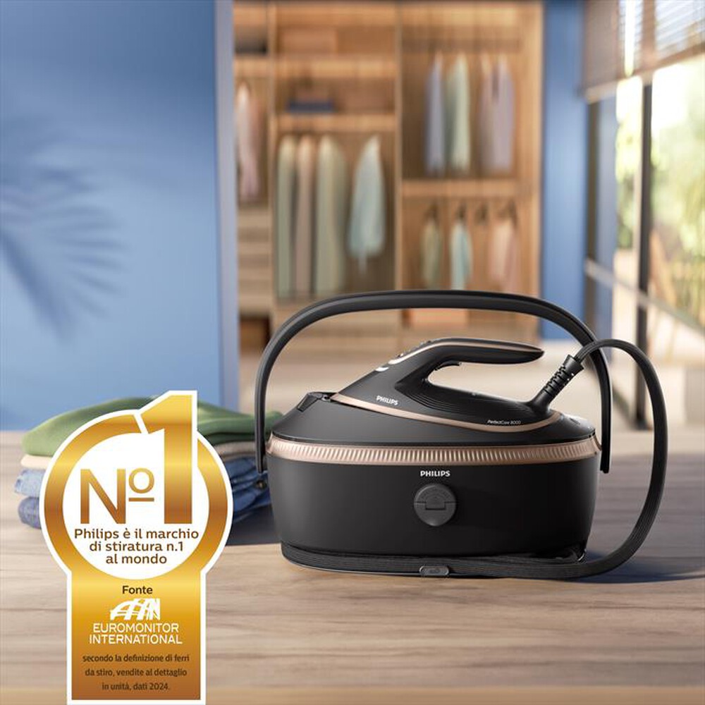 Immagine del prodotto PHILIPS - Sistema stirante PERFECTCARE SERIE 8000 PSG8300/20-Blu/Oro
