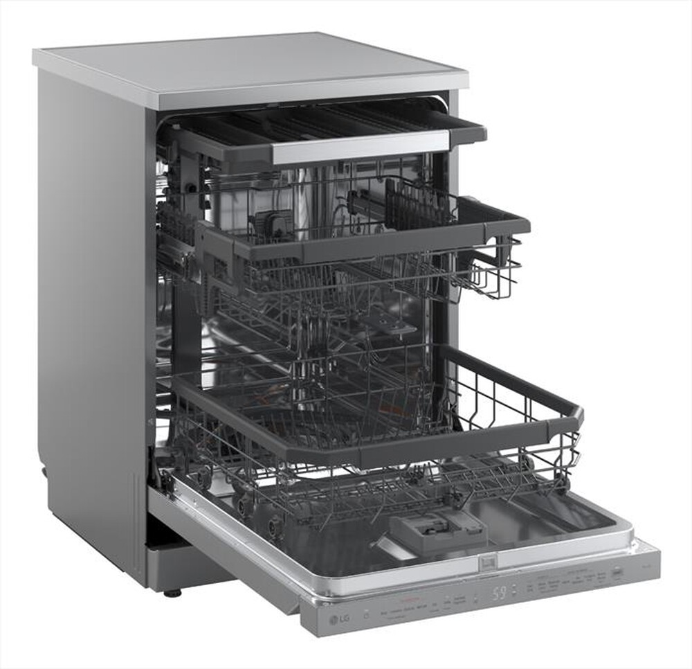 Immagine del prodotto LG - Lavastoviglie DF375HVS Classe A 14 coperti-Argento