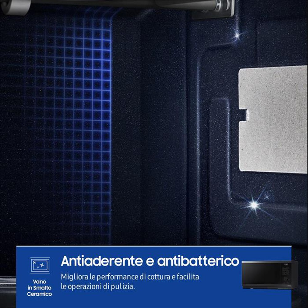 "SAMSUNG - Forno microonde MG23DG4524CGE1-Nero"