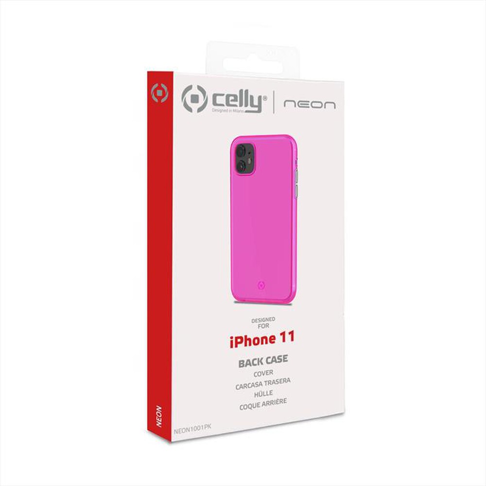 "CELLY - NEON1001PK - NEON IPHONE 11-Rosa/TPU"