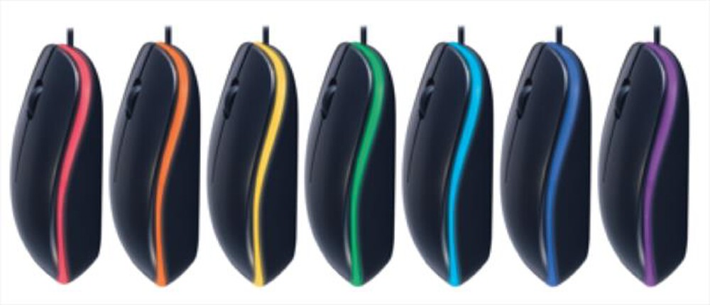 Immagine del prodotto MEDIACOM - MOUSE FILO MINI BX100 LED-Nero