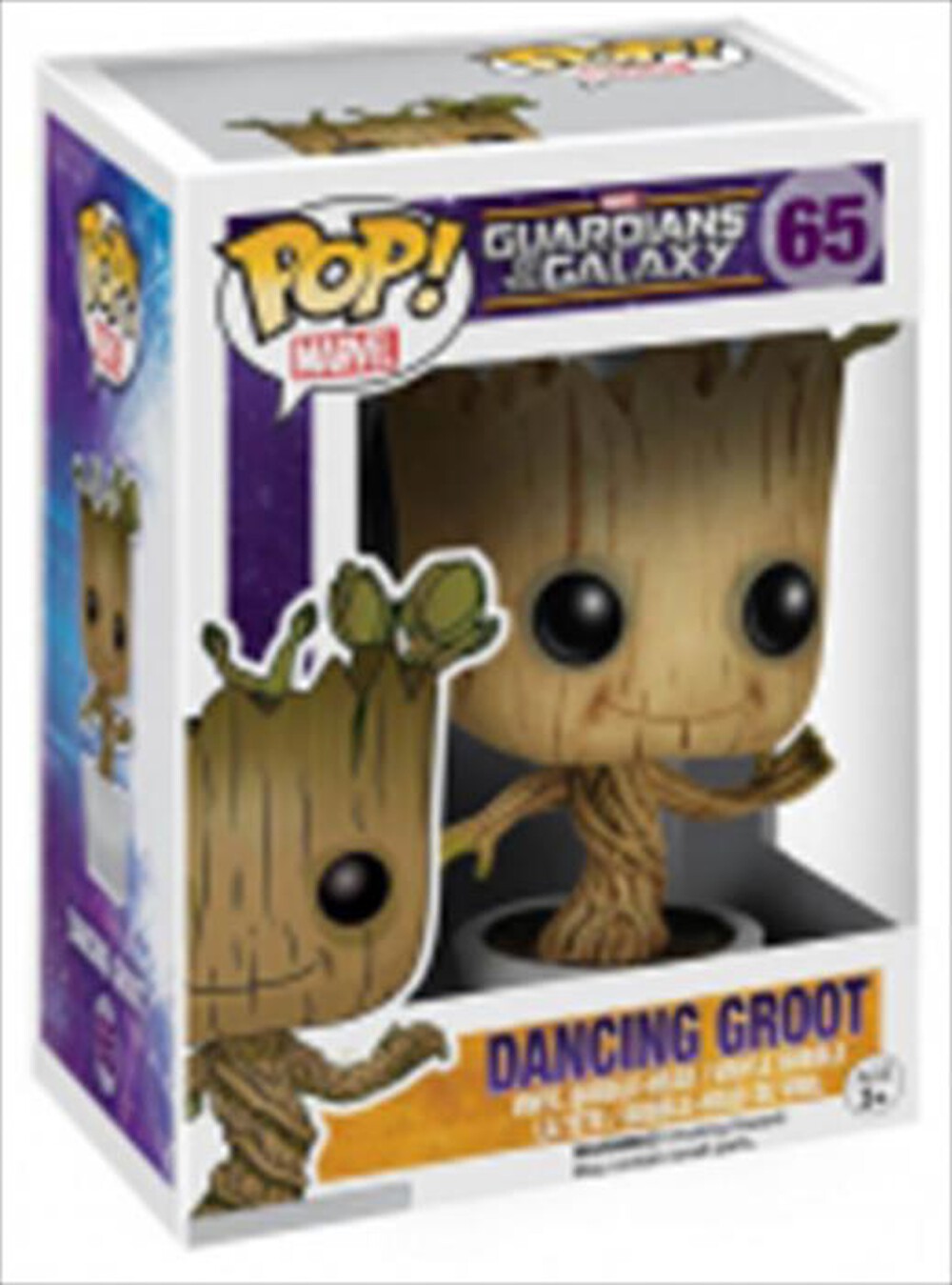 "FUNKO - Dancing Groot - GUARDIANS OF THE GALAXY-Marrone"