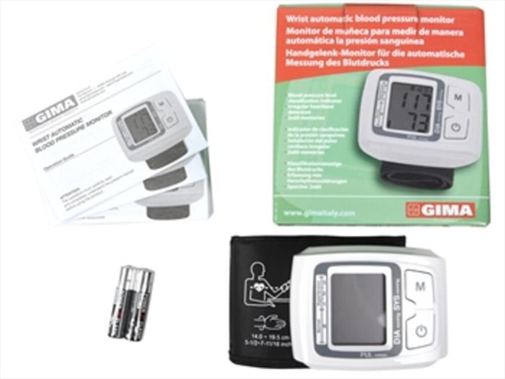 Immagine del prodotto GIMA - SFIGMOMANOMETRO DIGITALE DA POLSO