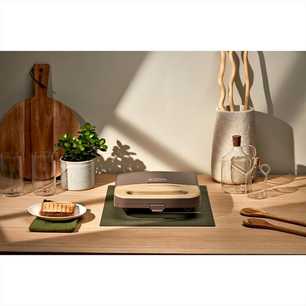 Immagine del prodotto ARIETE - Tostiera BREAKFAST WOOD 1971-Beige, Marrone