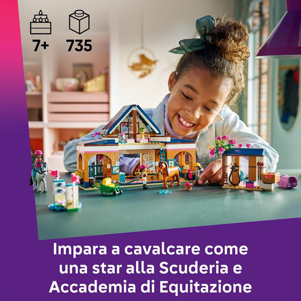 Immagine del prodotto LEGO - FRIENDS Scuderia e Accademia di equitazione -42688-Multicolore