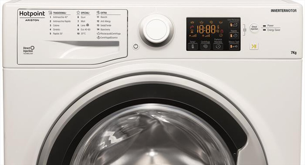 "HOTPOINT ARISTON - Lavatrice slim RSSG R427 JX IT N 7 Kg Classe C"