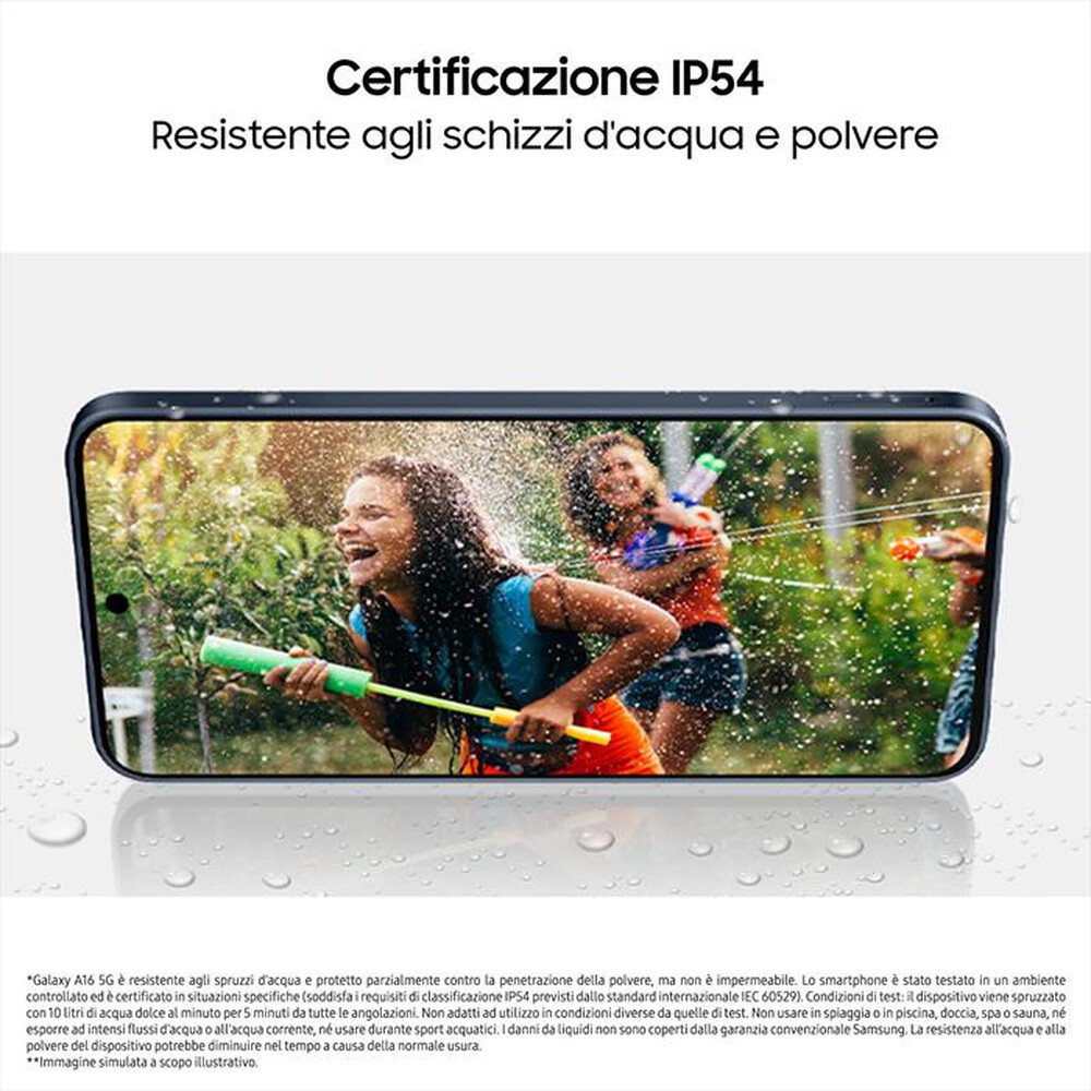 Immagine del prodotto SAMSUNG - Smartphone GALAXY A16 5G 128GB-Blue Black