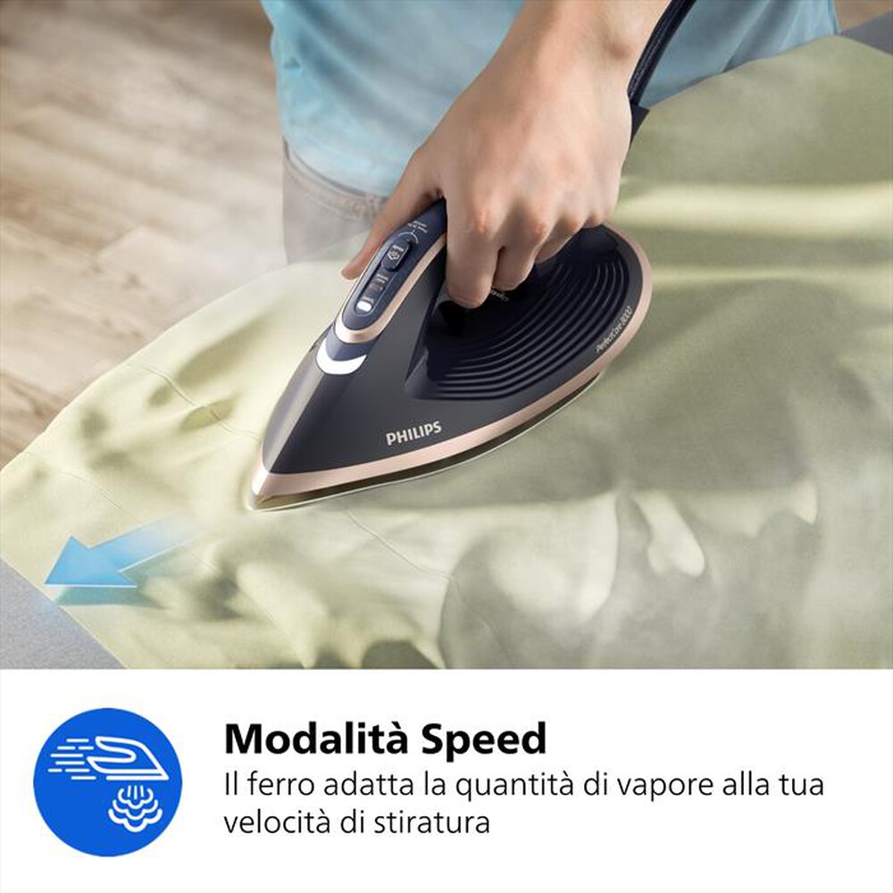 Immagine del prodotto PHILIPS - Sistema stirante PERFECTCARE SERIE 8000 PSG8300/20-Blu/Oro