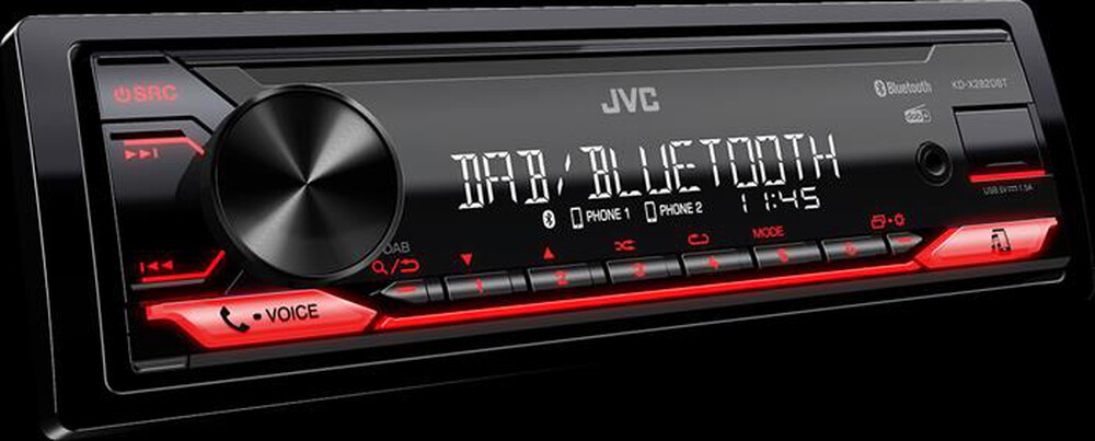 "JVC - Car Stereo KD-X282DBT-nero"