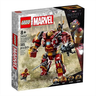 LEGO - MARVEL HULKBUSTER: LA BATTAGLIA DI WAKANDA - 76247-Multicolore