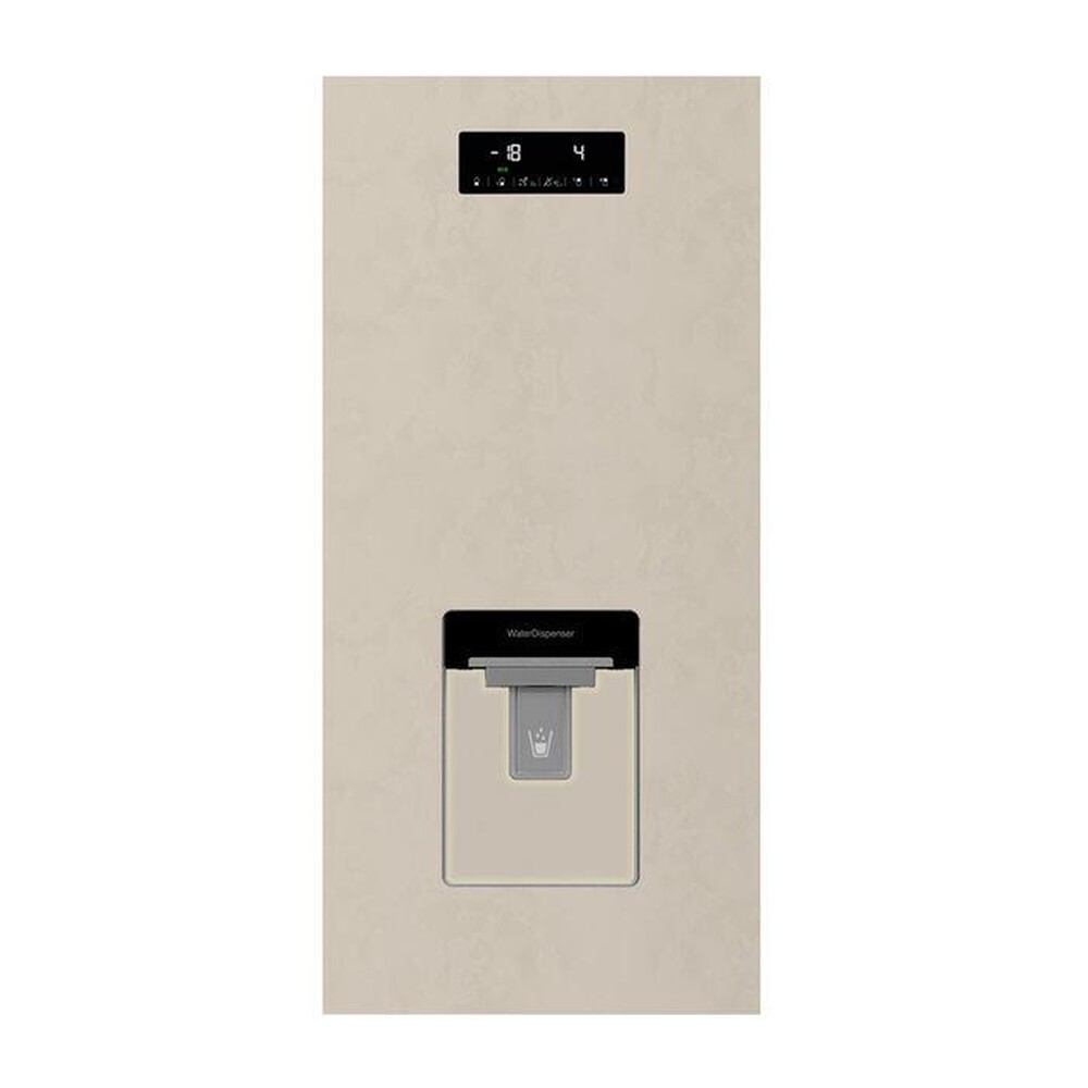 "BEKO - Frigorifero combinato RCNE560E40DBN Classe E 560lt-Sabbia Marmorizzato"