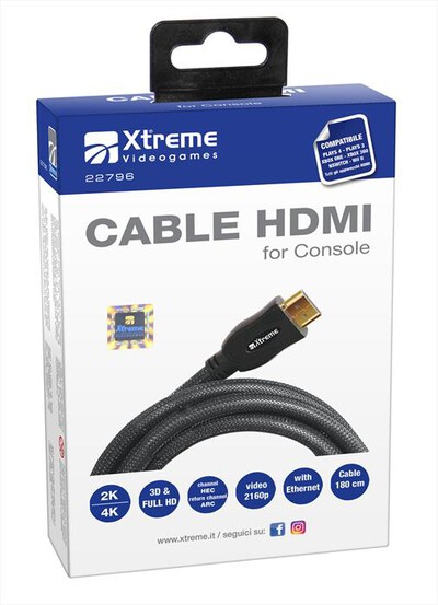 XTREME - 22796 - PS4 Cavo HDMI 4K