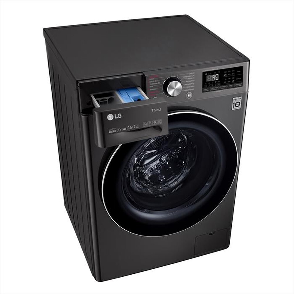 Immagine del prodotto LG - Lavasciuga F4DV710H2SE 10,5/7 Kg Classe A-Black