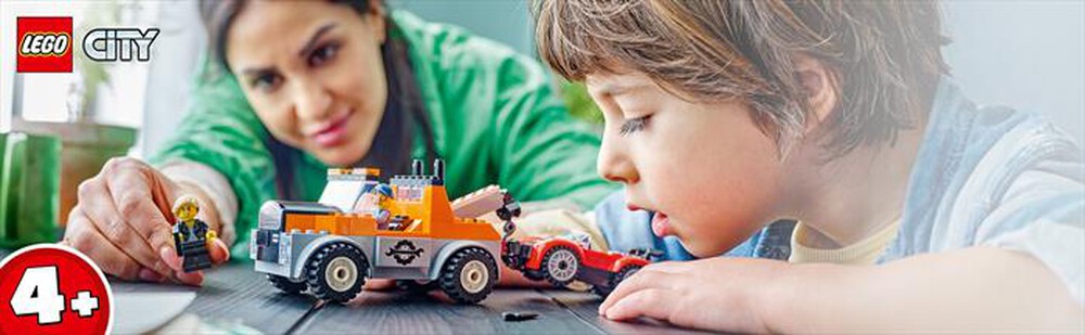 Immagine del prodotto LEGO - CITY Autogrù e officina auto sportive 60435