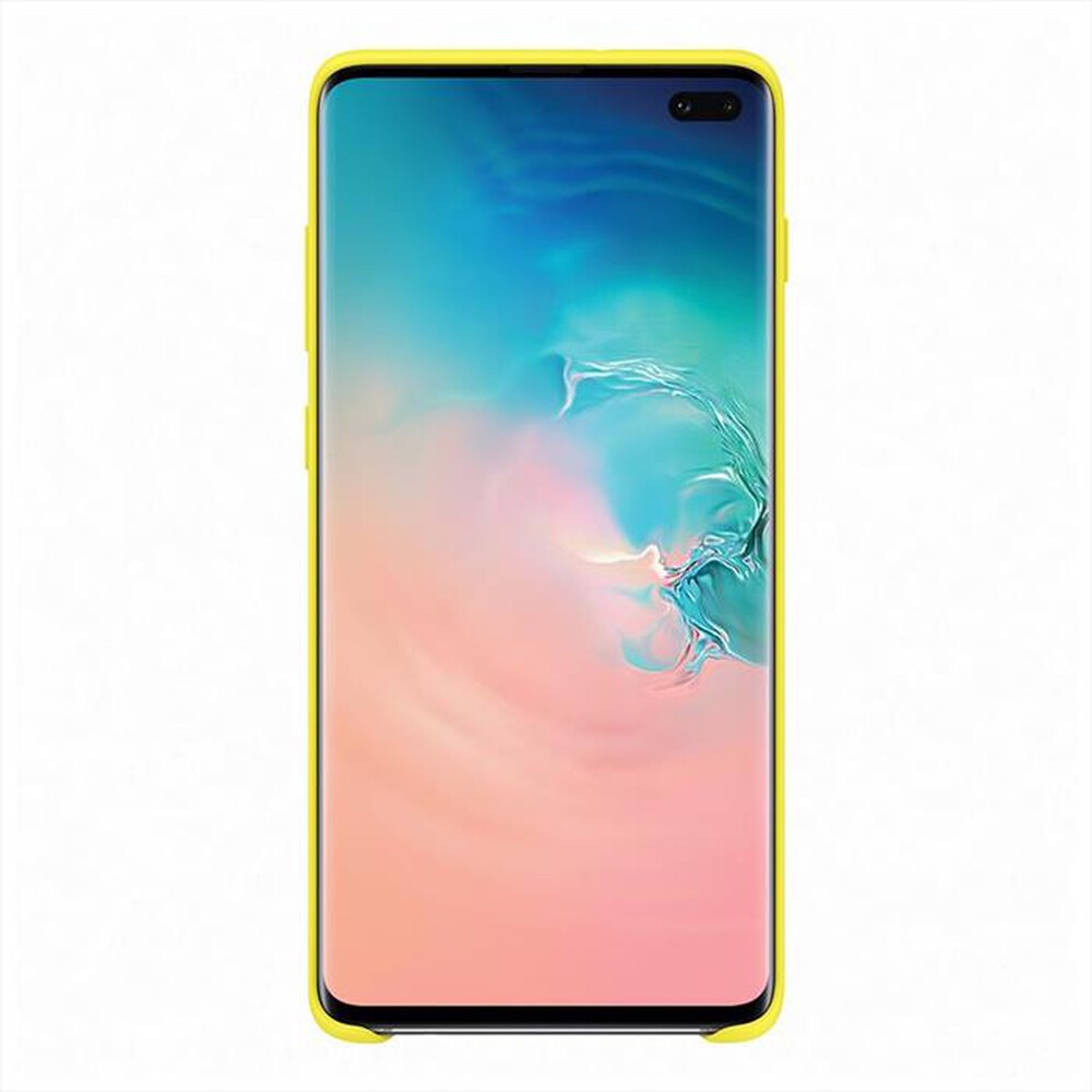 "SAMSUNG - SILICONE COVER GALAXY S10+-GIALLO"