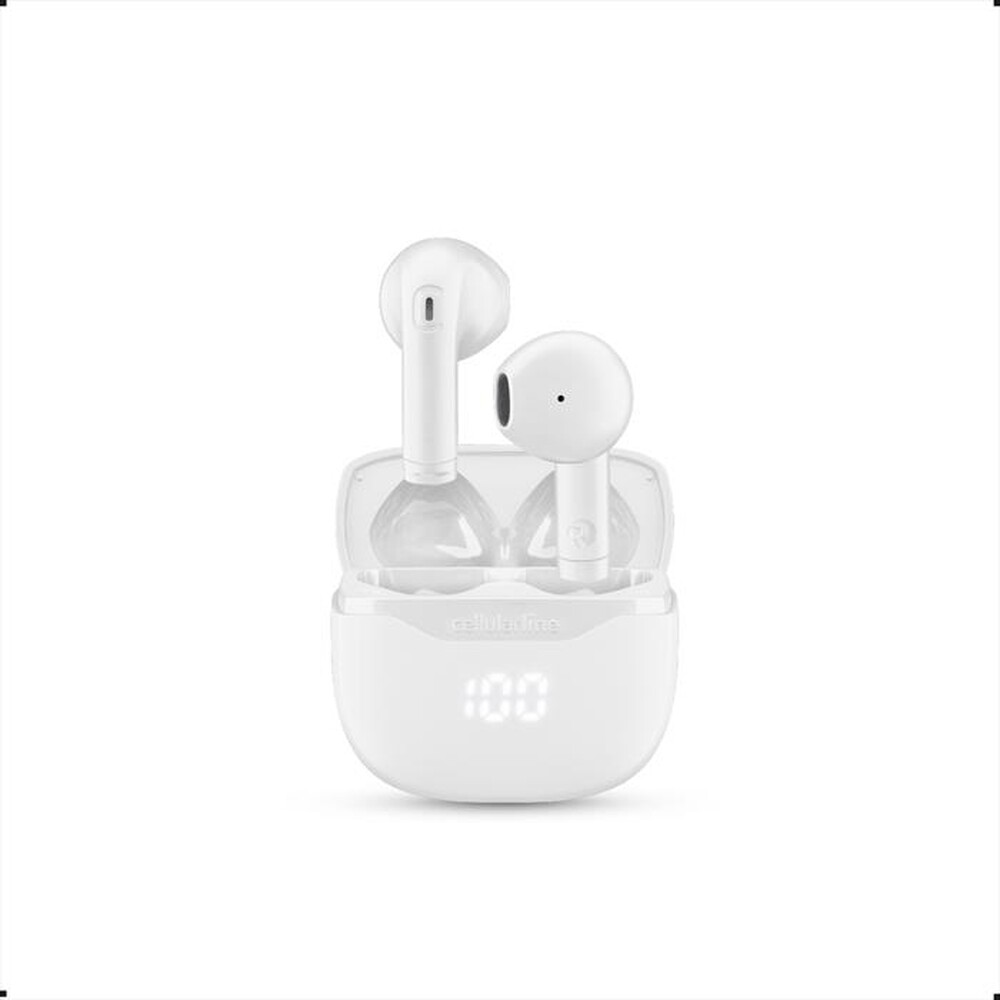 "CELLULARLINE - CORE AURICOLARE BLUETOOTH TWS BIANCO-Bianco"