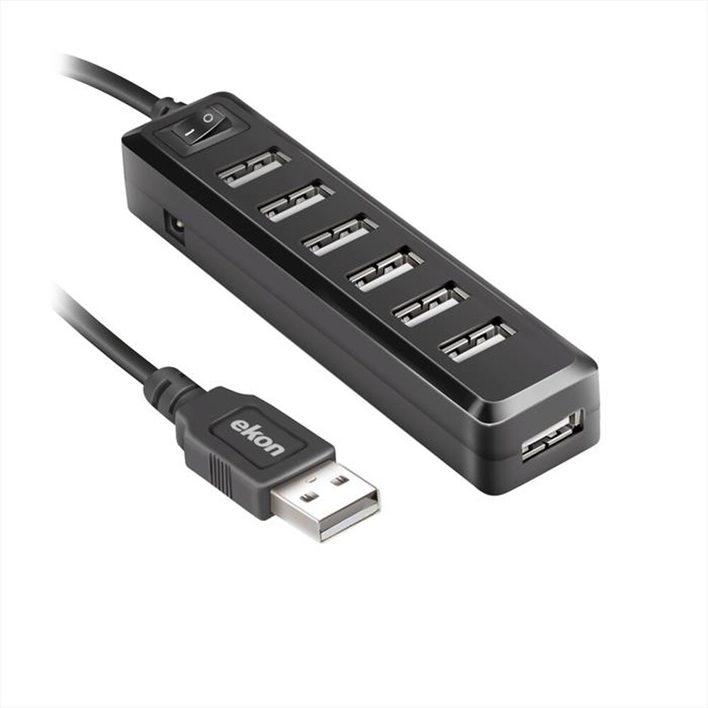 "SBS - ECITHUB20USB7IN1OUT-Nero"