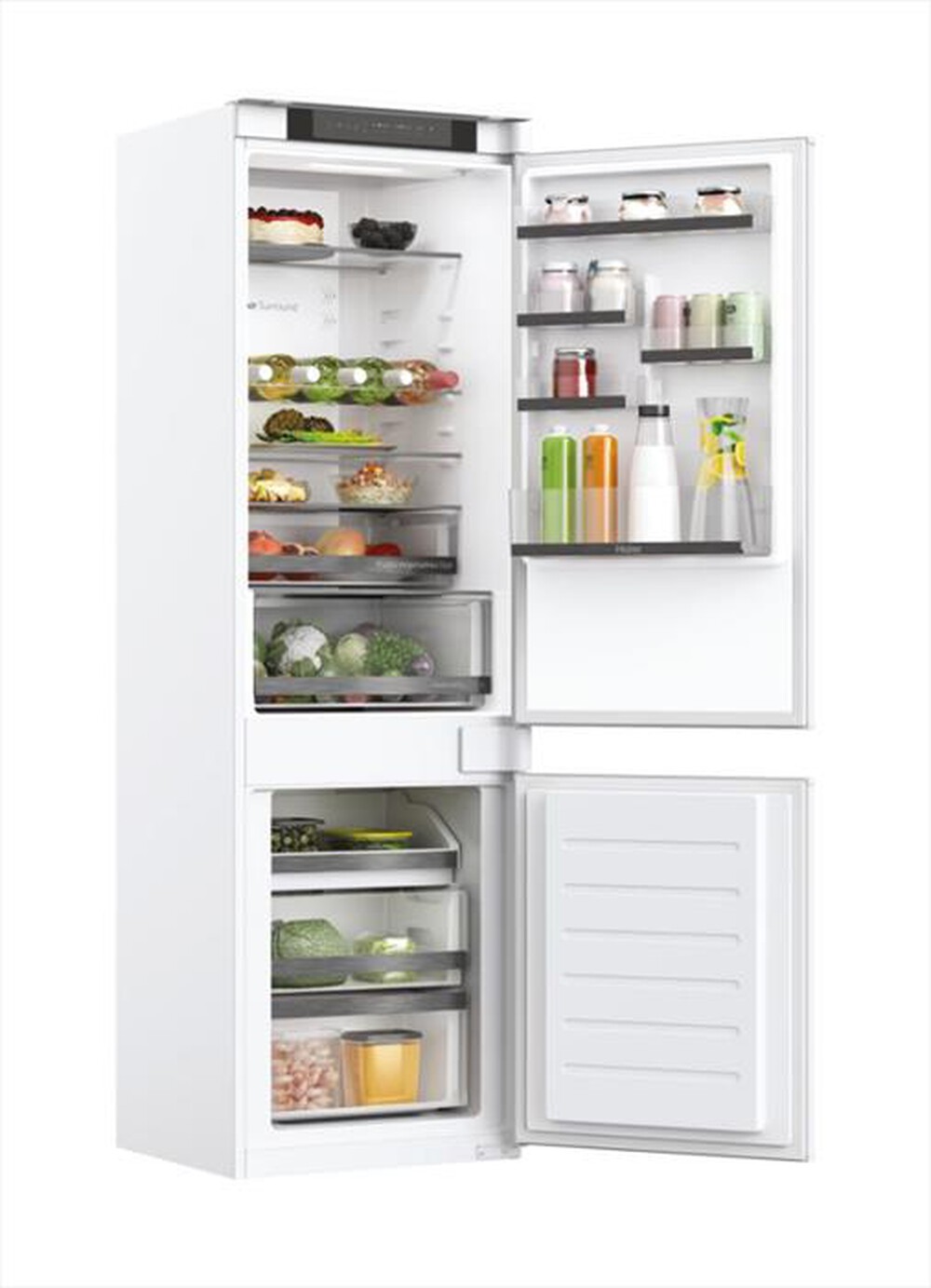 "HAIER - Frigorifero combinato HBW5518E Classe E 248 lt-Bianco"
