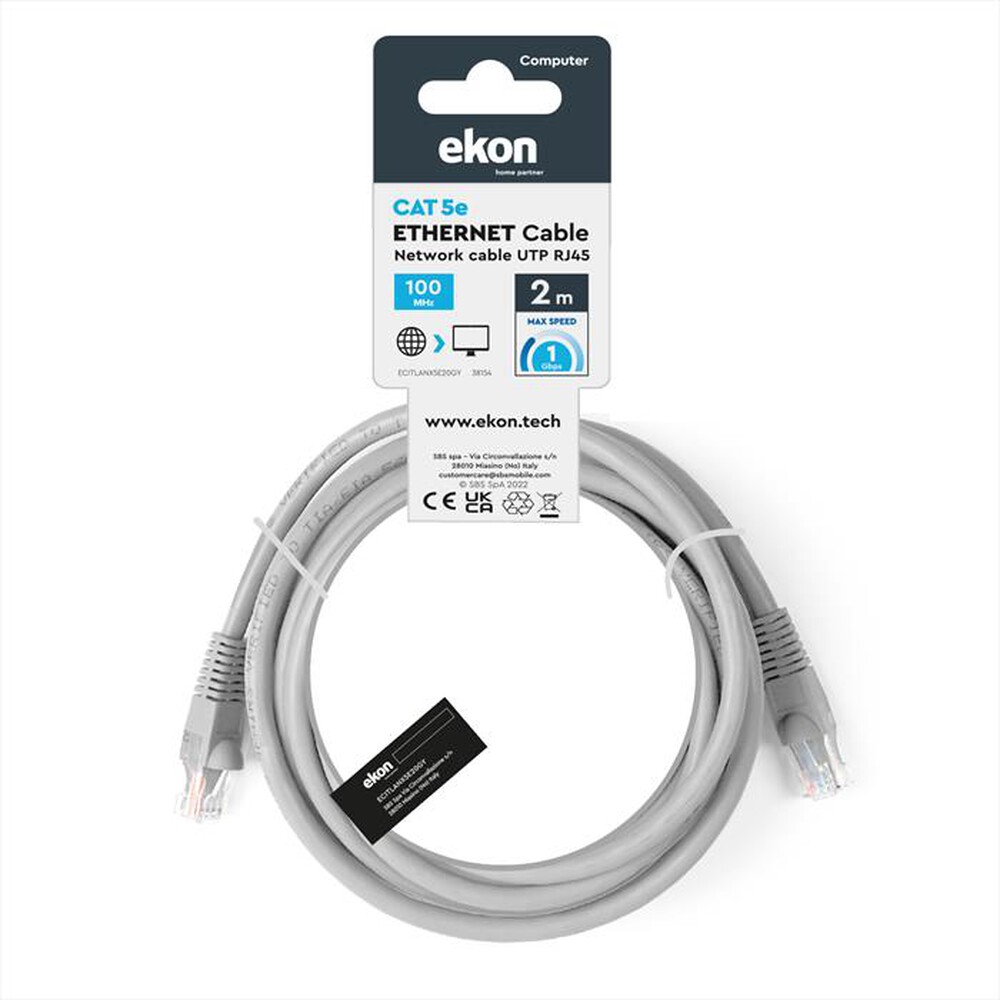 Immagine del prodotto SBS - ECITLANX5E20GY-Nero