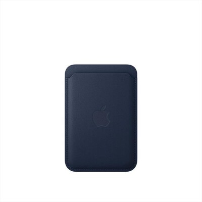 APPLE - Portafoglio MagSafe FineWoven MA6X4ZMA per iPhone-Blu profondo