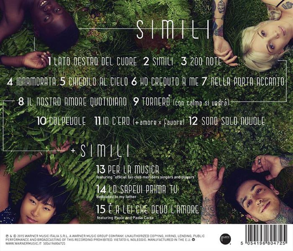 Immagine del prodotto WARNER MUSIC - Laura Pausini - Simili