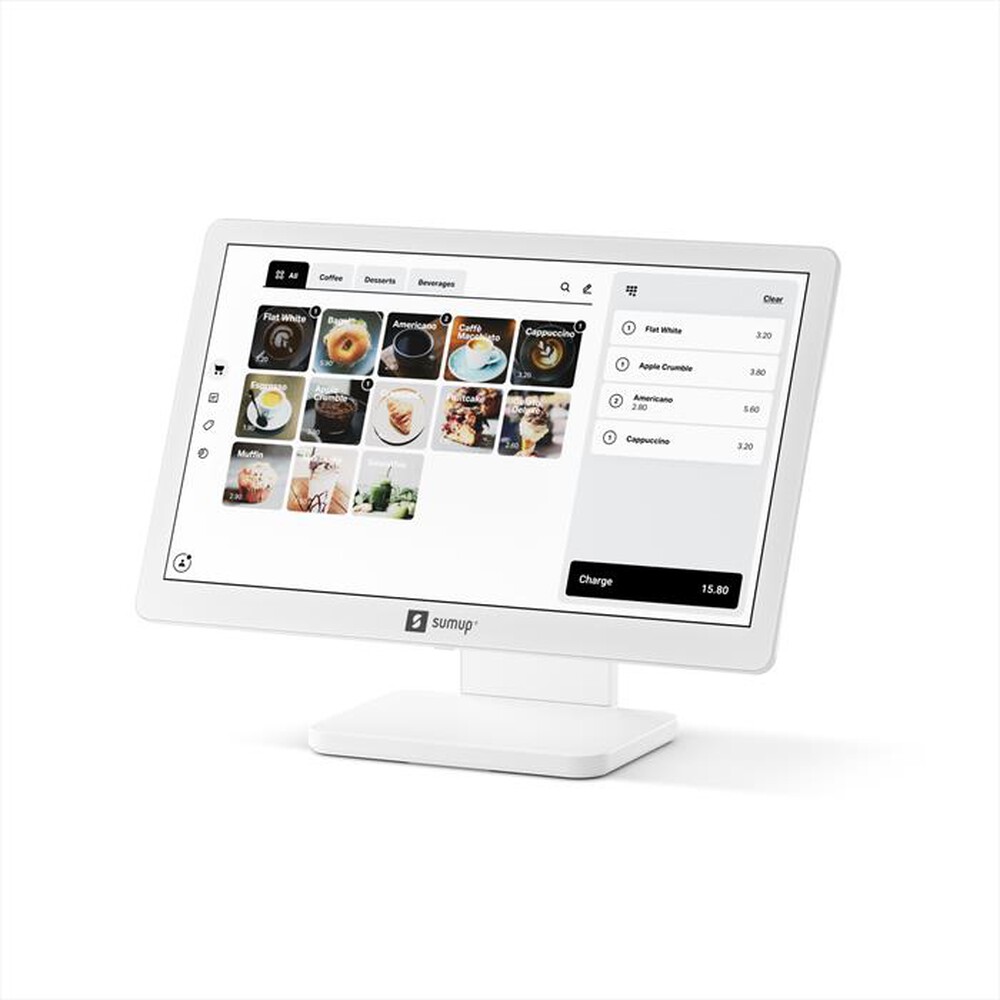 "SUMUP - SumUp Cassa Lite + Solo - Registratore di cassa-Bianco"
