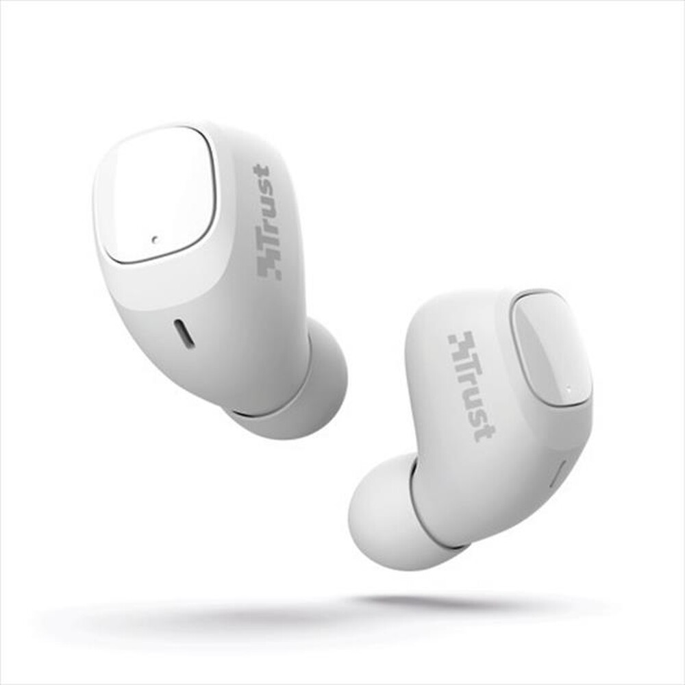 "TRUST - NIKA COMPACT BLUETH EARPHONES-White"