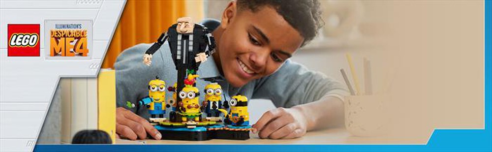 Immagine del prodotto LEGO - CATTIVISSIMO ME Gru e Minions in mattoncini 75582