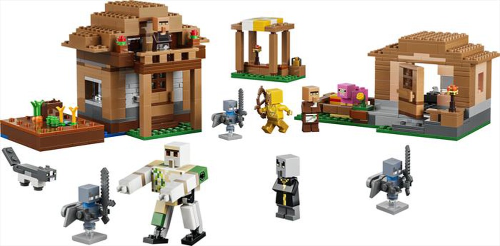 Immagine del prodotto LEGO - MINECRAFT Attacco villaggio dell&rsquo;Evocatore - 21596