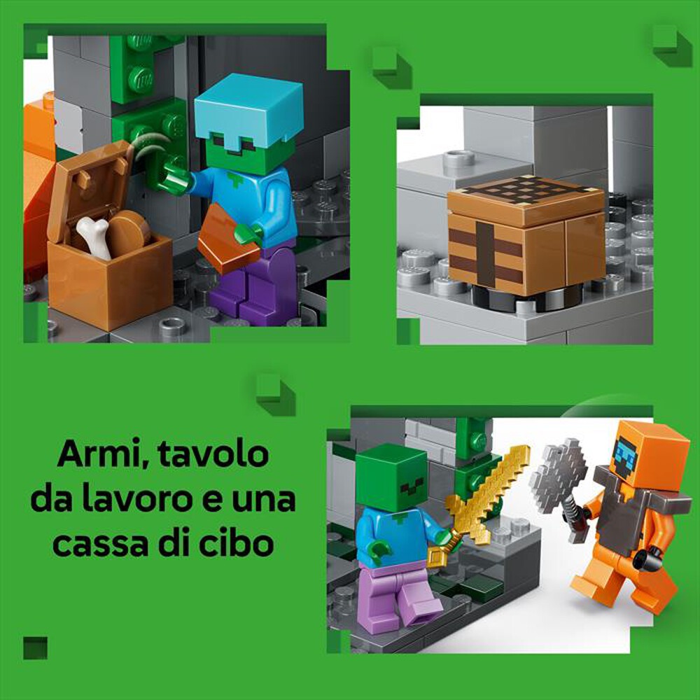 Immagine del prodotto LEGO - MINECRAFT Zombie Dungeon - 21587