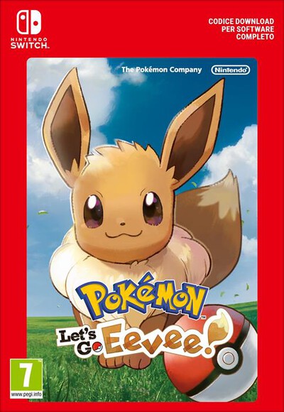 NINTENDO - POK&Eacute;MON LET'S GO, EEVEE! - CODICE DOWNLOAD