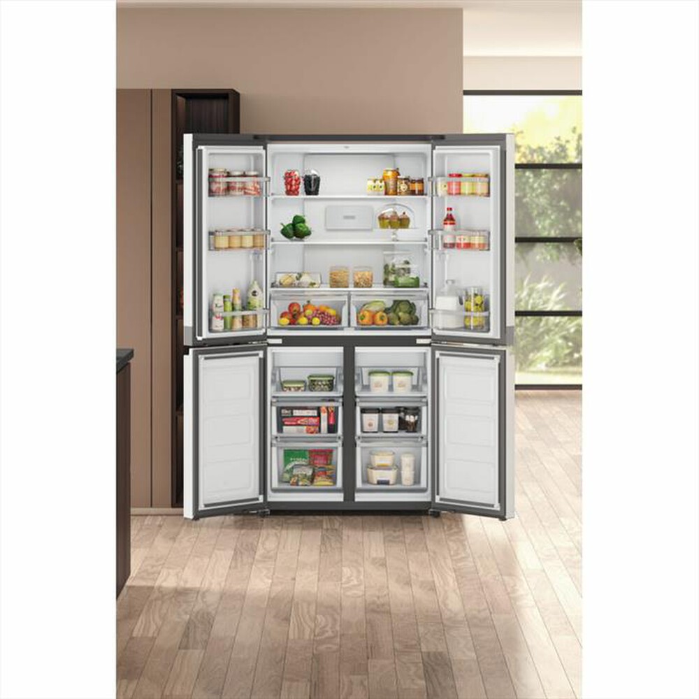Immagine del prodotto HOTPOINT ARISTON - Frigorifero 4 porte HAQ9 E2L EF Classe E 610 lt-Acciaio inox