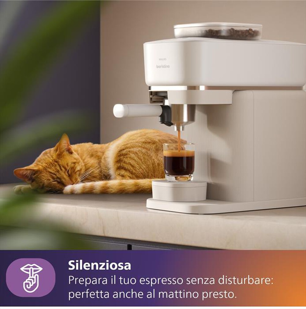 Immagine del prodotto PHILIPS - Macchina da caff&egrave; Baristina BAR300/00-Bianco