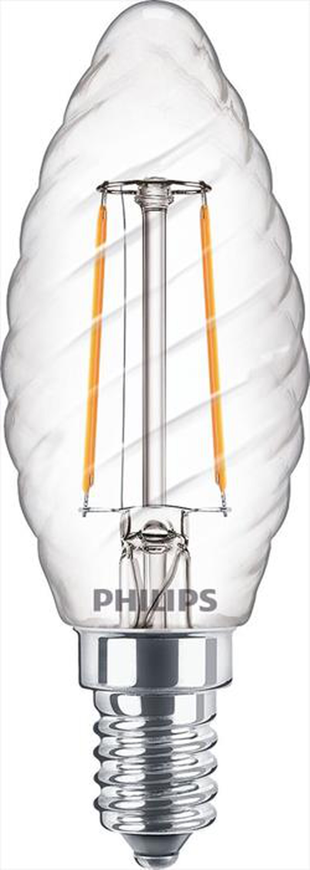 "PHILIPS - LED OLIVA E SFERA 2 W 25 W E14 LUCE BIANCA CALDA"