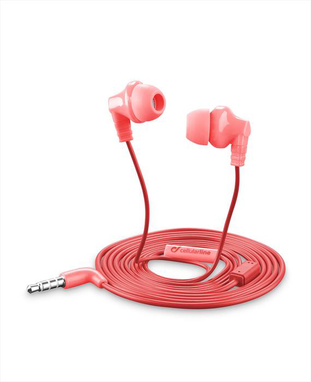 Immagine del prodotto CELLULARLINE - Cricket - Auricolare in-ear con microfono - Rosa