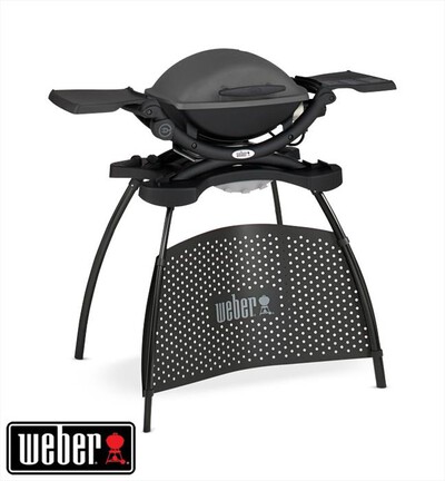 WEBER - Barbecue elettrico Q 1400 STAND-NERO,  WEBER - Barbecue elettrico Q 1400 STAND-NERO