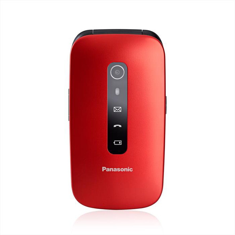 "PANASONIC - Cellulare KX-TU550EXR-rosso"