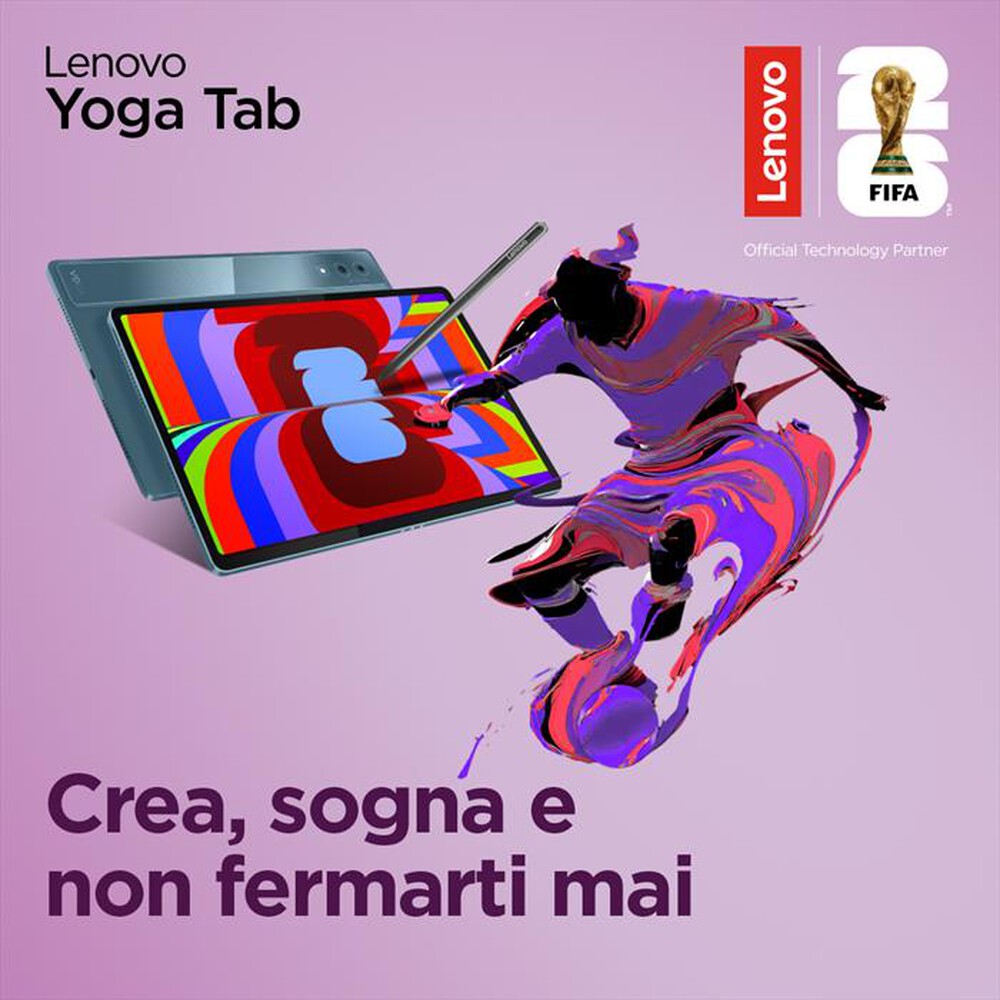 Immagine del prodotto LENOVO - YOGA TAB TB710FU + LENOVO TAB PEN PRO 8GB 256GB-Luna Grey