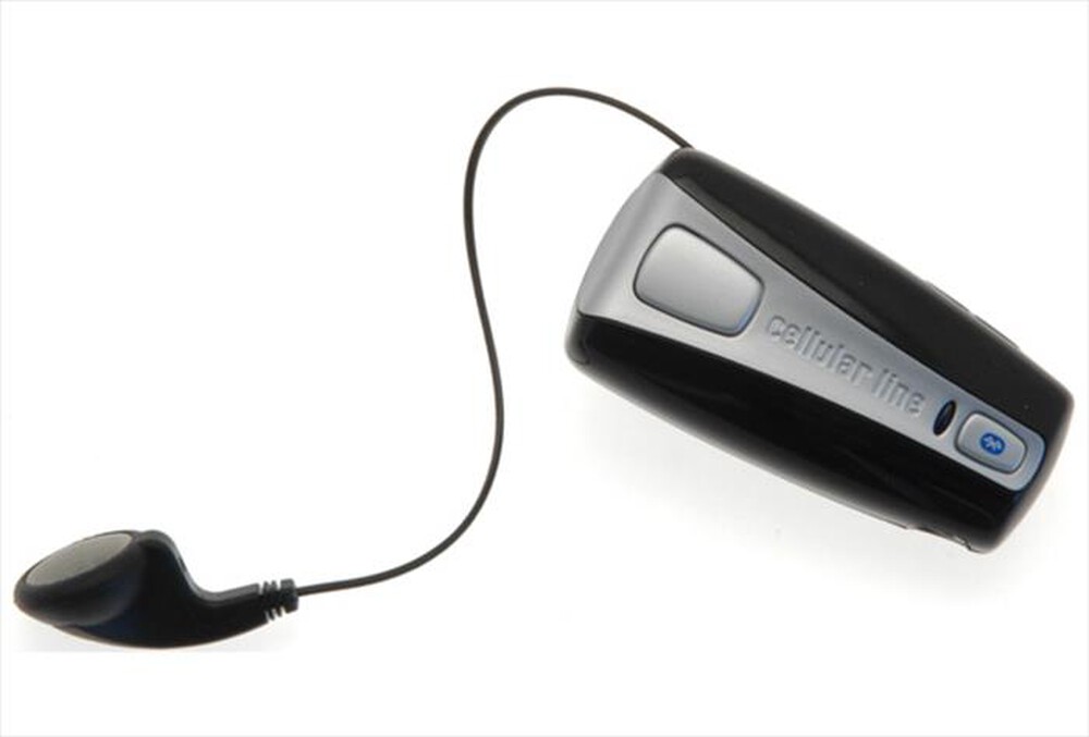 "CELLULARLINE - BTCLIPARDP Auricolari Bluetooth-Nero"