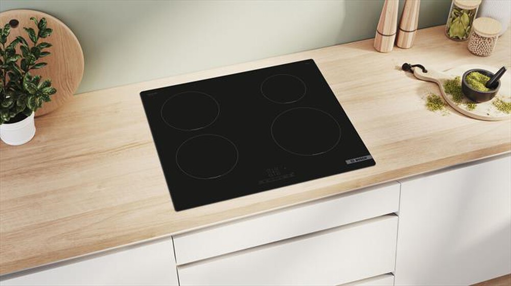 "BOSCH - Piano cottura induzione PUE611BB5E 0 fuochi 59,2cm-Nero"