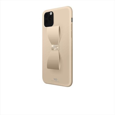 WHITE DIAMOND - 1400BOW3 COVER IPHONE 11 PRO-ORO / TPU e PC