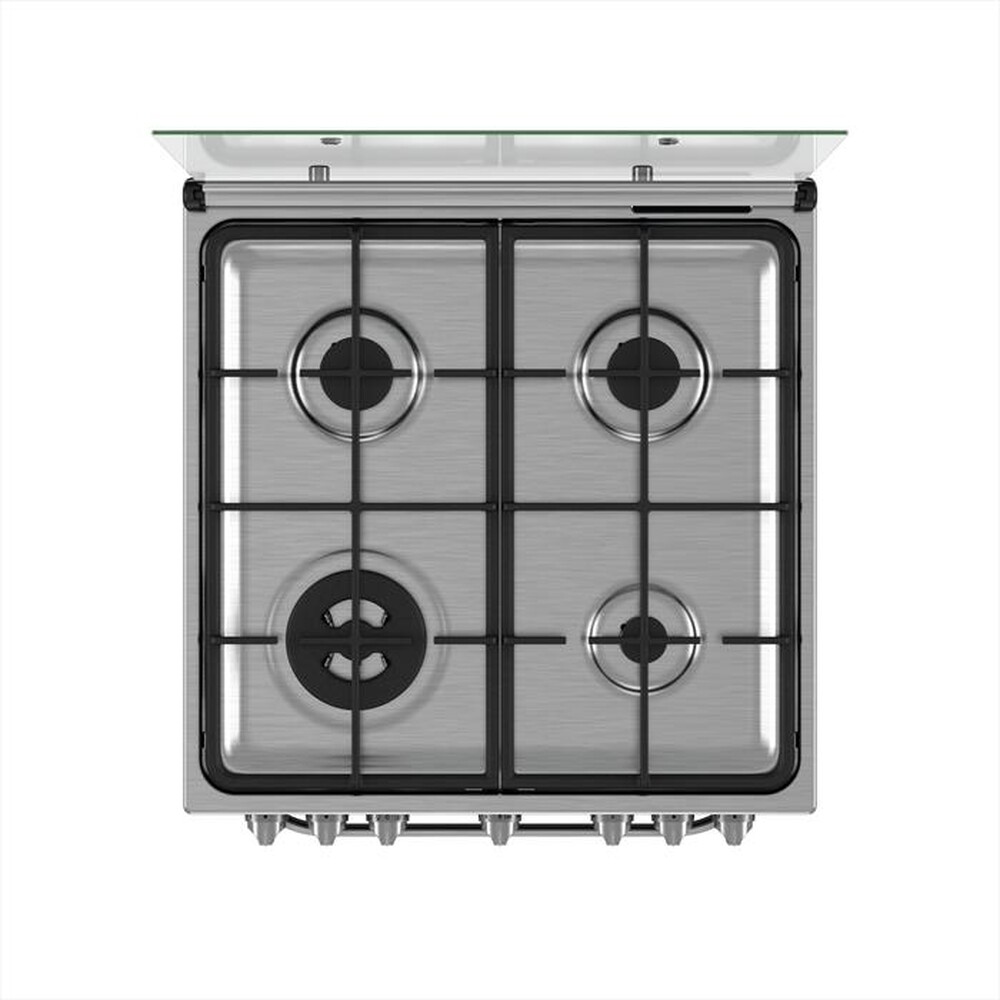 "HOTPOINT ARISTON - Cucina elettrica HS68G8PHX/E Classe A-Stainless steel"