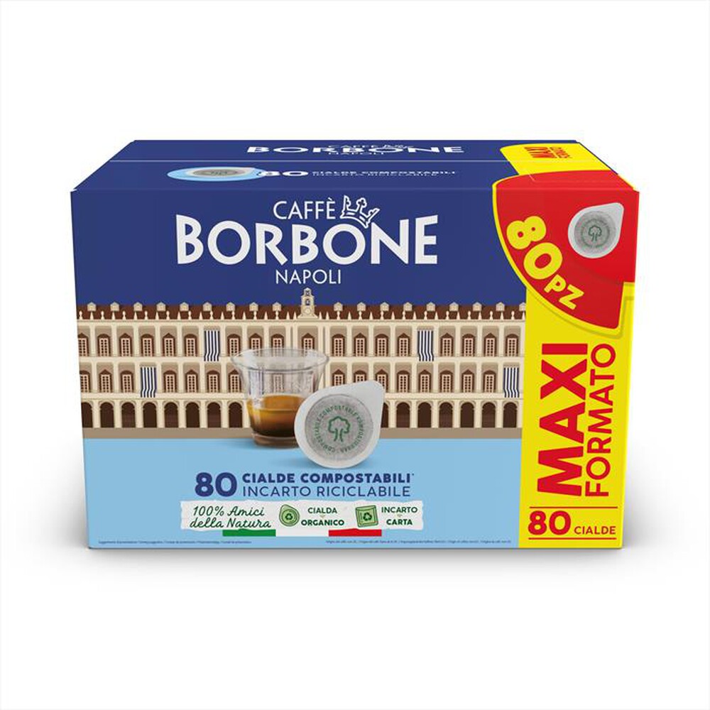 "CAFFE BORBONE - Cialda Miscela Decisa 80pz-Multicolore"