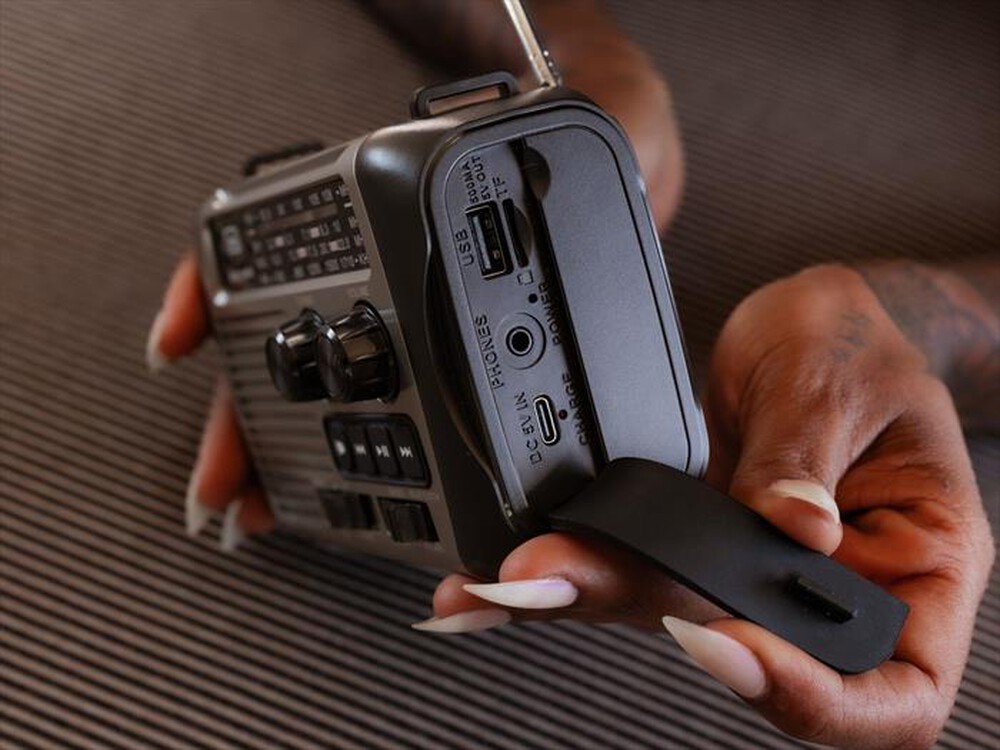 Immagine del prodotto TREVI - Radio portatile AM/FM RA 7F30 BT-Grigio