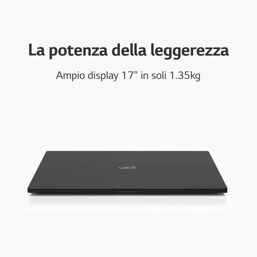 "LG - Notebook 17ZB90R-G-Obsidian Black"