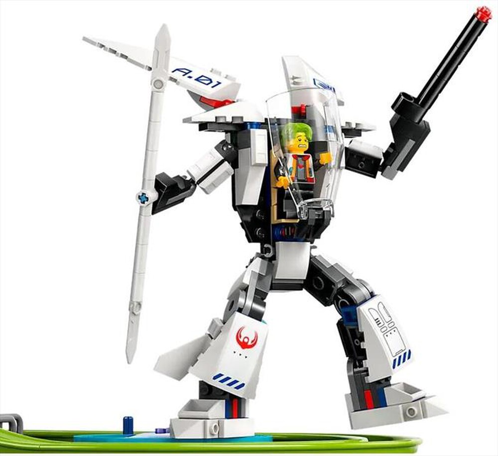 "LEGO - MONTAGNE RUSSE DI ROBOT WORLD - 60421-Multicolore"