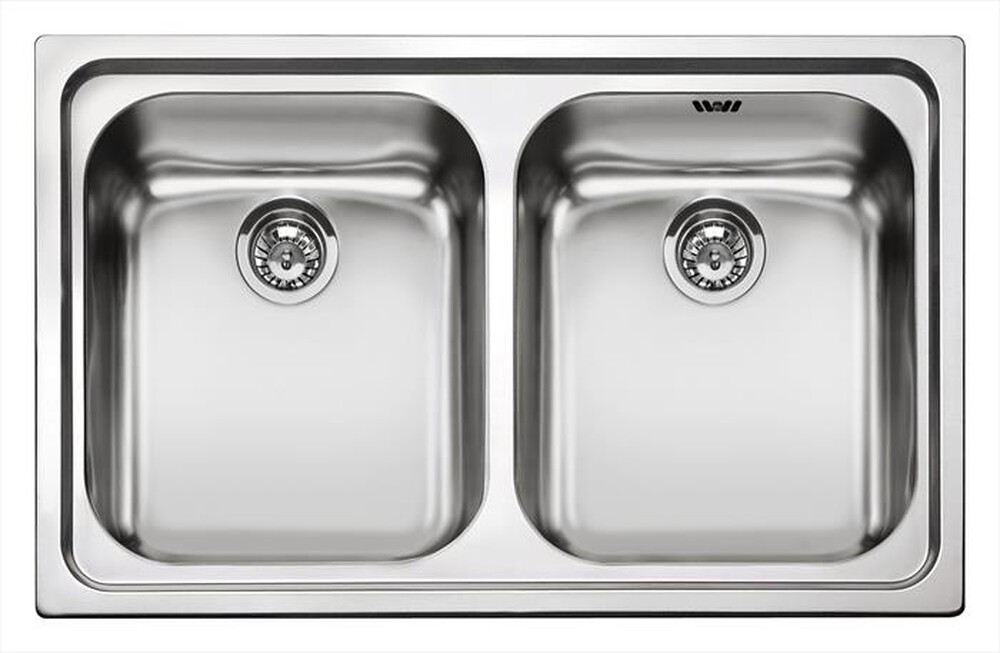 "SMEG - Lavello lineare SP792-2 2 vasche-inox"