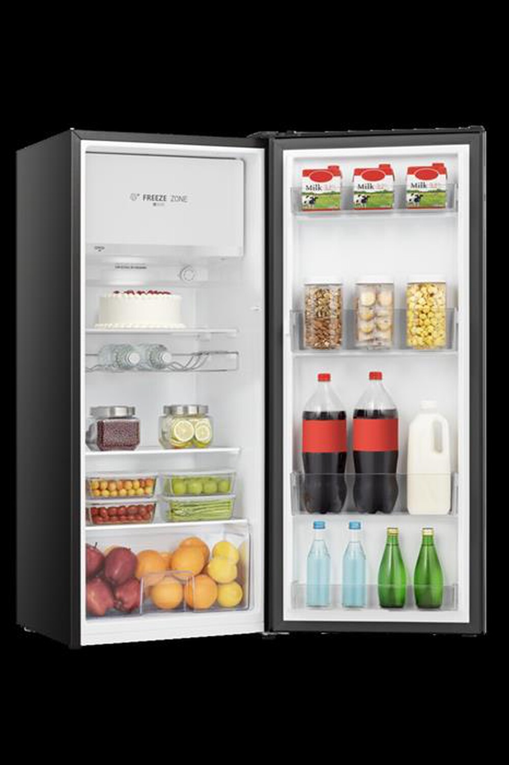 "HISENSE - Frigorifero 1 porta RR220D4BBE Classe E 165 lt-Nero"