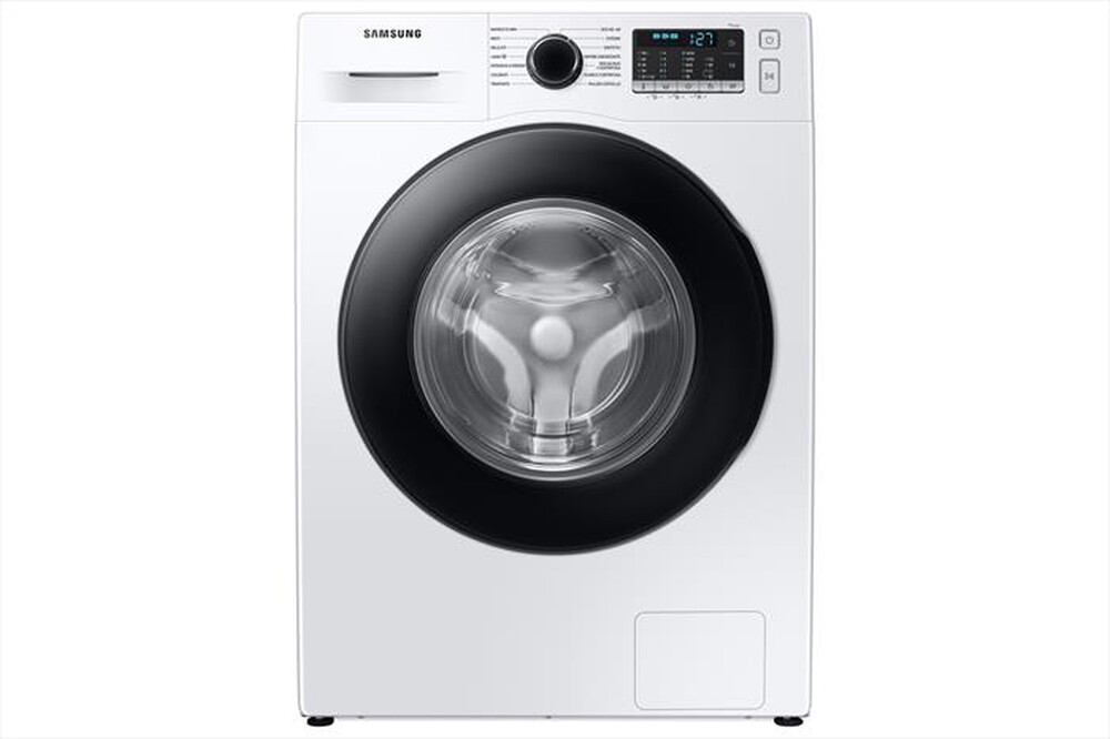"SAMSUNG - Lavatrice WW90TA046AT/ET 9 Kg Classe A-Bianco oblò Crystal Black"